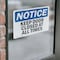 Signmission Keep Door Closed At All Times, 10 in W x Rectangle, Vinyl Decal OS-2PACK-NS-D-710-L-15851 - alternate 6